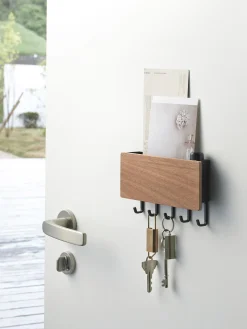 Appendiabiti da parete con retro magnetico Rin