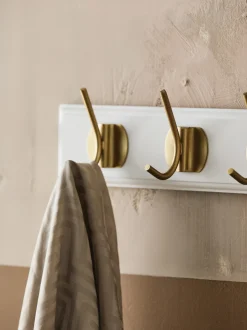 Appendiabiti da parete in legno fatto a mano Edgy