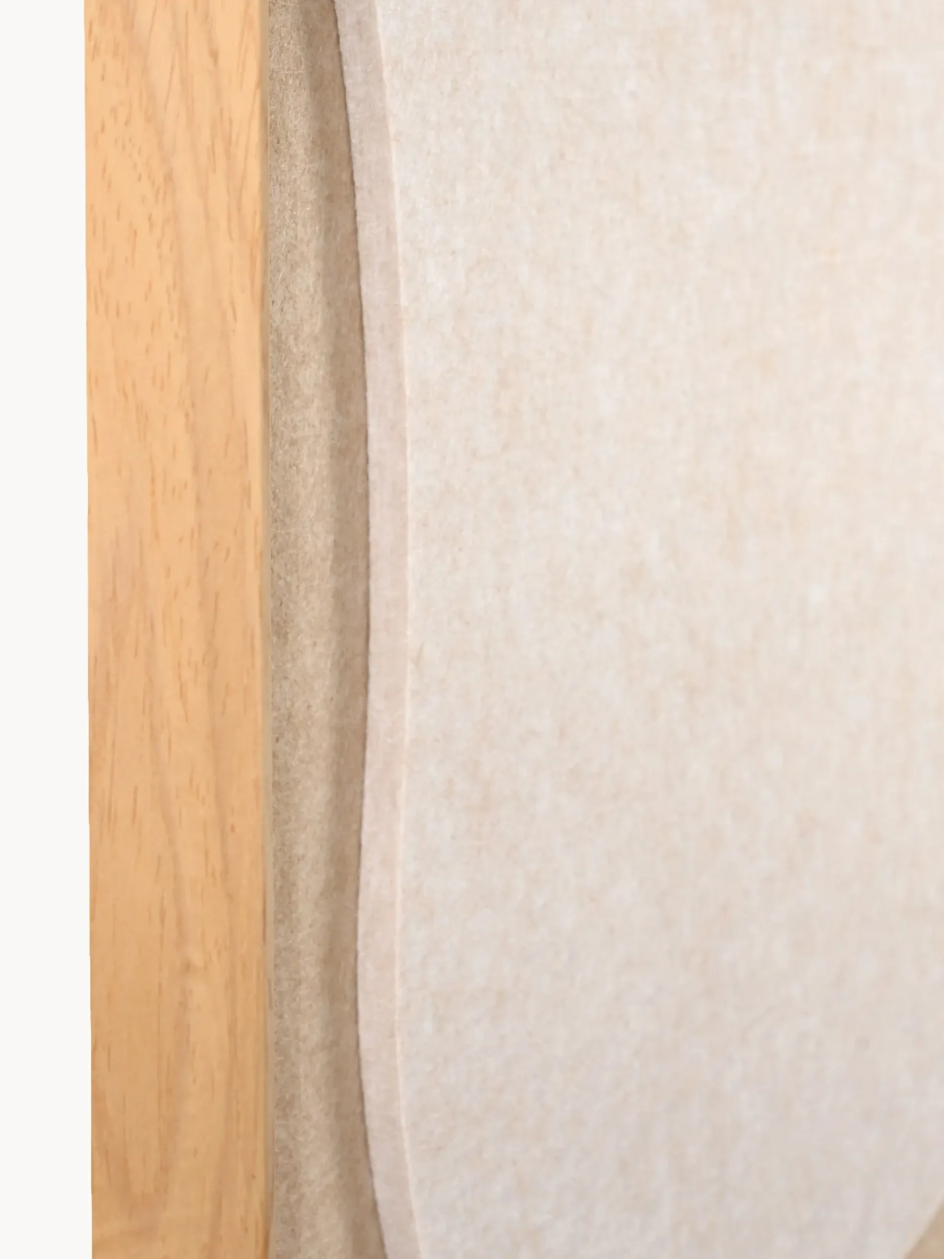 Arte da parete acustica Stone Path con cornice in legno