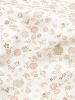Biancheria da letto in raso di cotone Augusta, 140 x 200 cm + 1 federa 60 x 65 cm