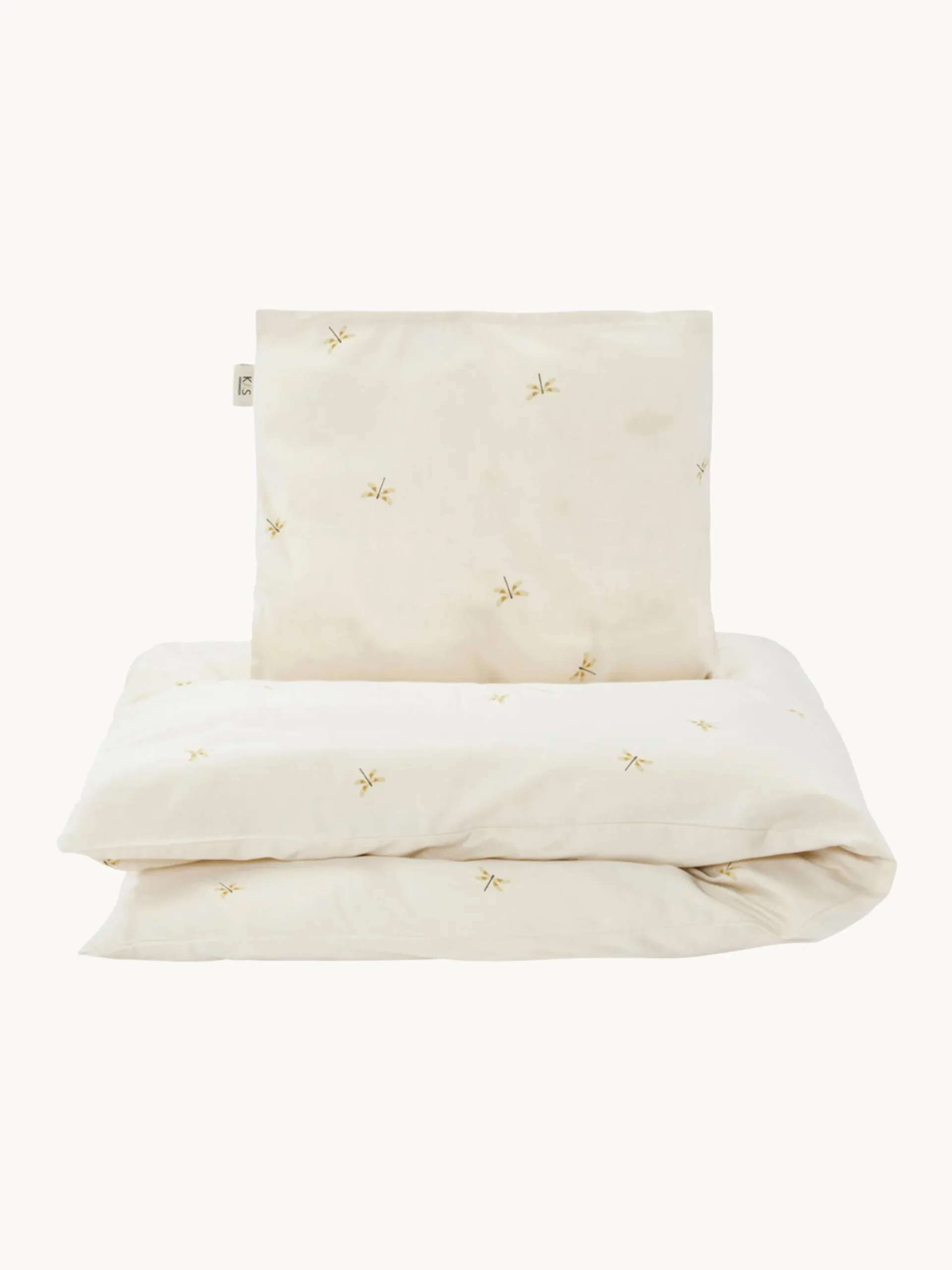Biancheria da letto per bambini in raso di cotone Dragonfly