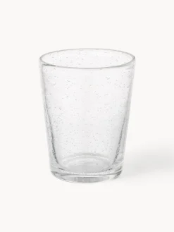 Bicchiere in vetro soffiato Bubble 4 pz