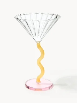Bicchieri da cocktail in vetro borosilicato Curve 2 pz