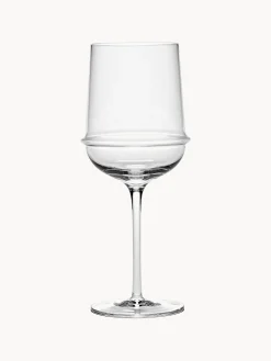 Bicchieri da vino bianco in vetro soffiato Dune 4 pz