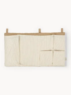 Borsa da letto in cotone organico Camel
