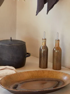 Bottiglia aceto e olio Poterie