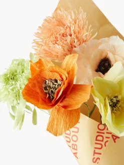 Bouquet di fiori in carta fatto a mano Sunshine