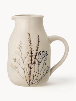 Brocca fatta a mano con motivo erba Bea, 1.5 L