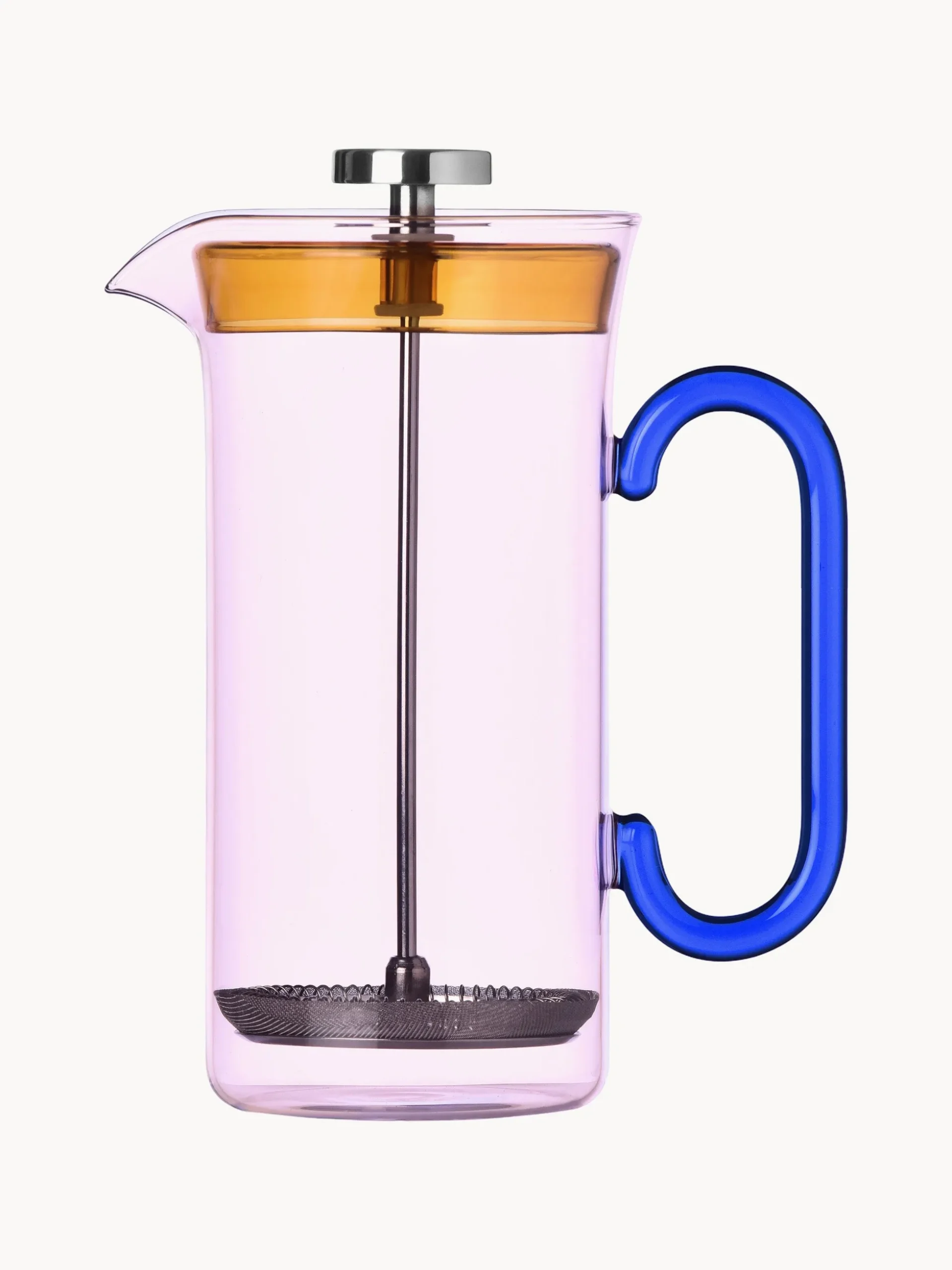 Caffettiera francese in vetro borosilicato fatta a mano Clarinette