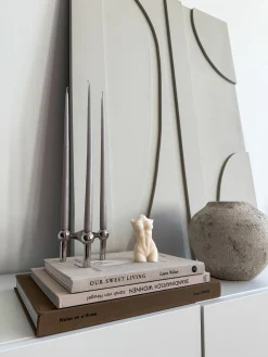 Candela di design fatta a mano Ella