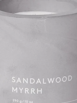 Candela profumata Fraga (legno di sandalo & mirra), alt. 11 cm