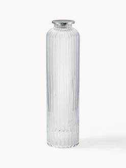 Caraffa plissettata in cristallo Bernadotte 1,1 l