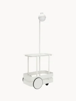 Carrello bar da giardino in metallo con luce a LED Jolly