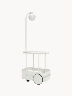 Carrello bar da giardino in metallo con luce a LED Jolly