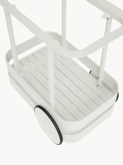 Carrello bar da giardino in metallo con luce a LED Jolly
