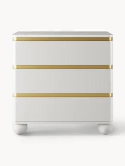 Cassettiera con piedini a sferaBumba
