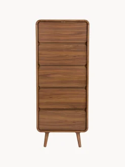 Cassettiera in legno di frassino Rise