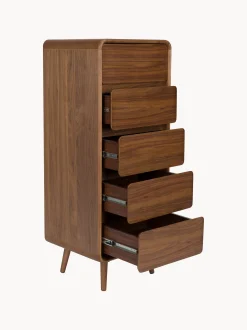 Cassettiera in legno di frassino Rise