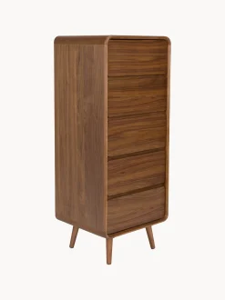Cassettiera in legno di frassino Rise