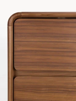Cassettiera in legno di frassino Rise