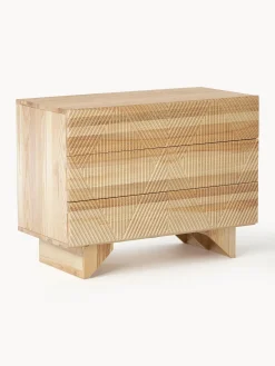 Cassettiera in legno di frassino Louis