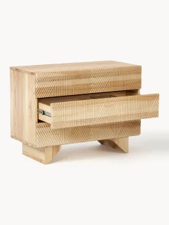Cassettiera in legno di frassino Louis