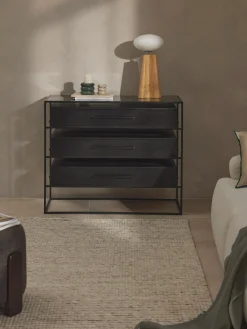 Cassettiera in legno di mango Lyle