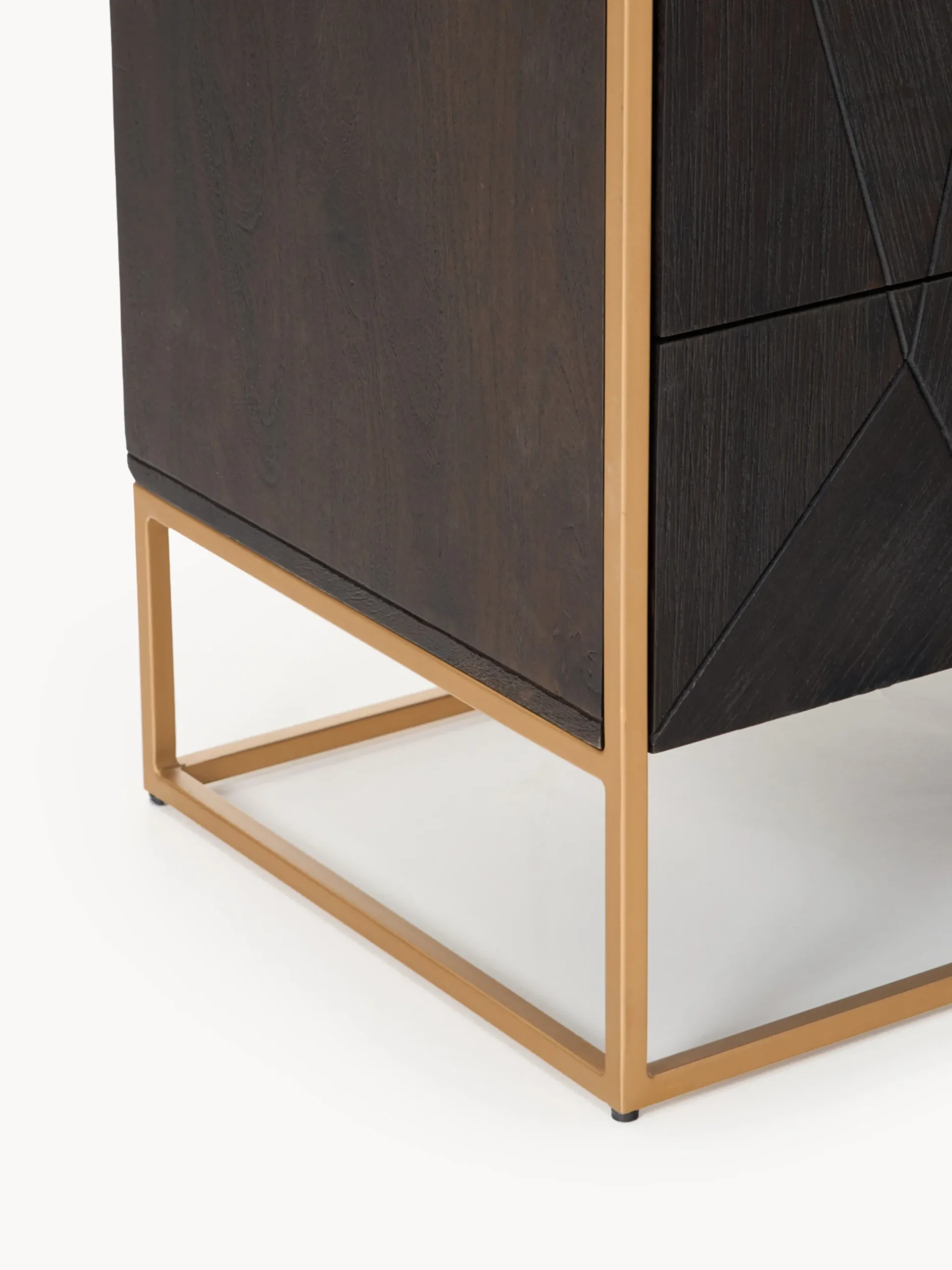 Cassettiera in legno di mango Harry
