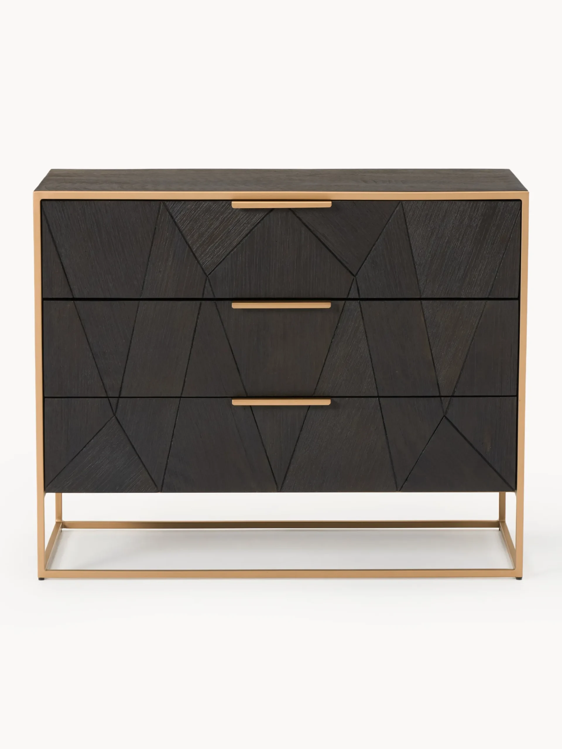 Cassettiera in legno di mango Harry