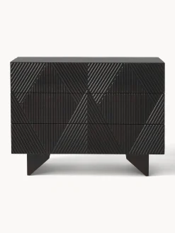 Cassettiera in legno di mango Louis