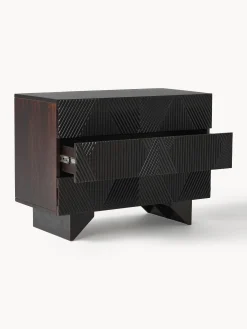 Cassettiera in legno di mango Louis