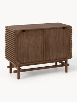 Cassettiera in legno di quercia Pierce