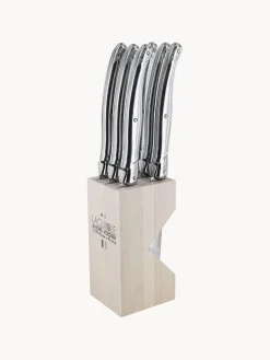 Ceppo con 6 coltelli Debutant Inox