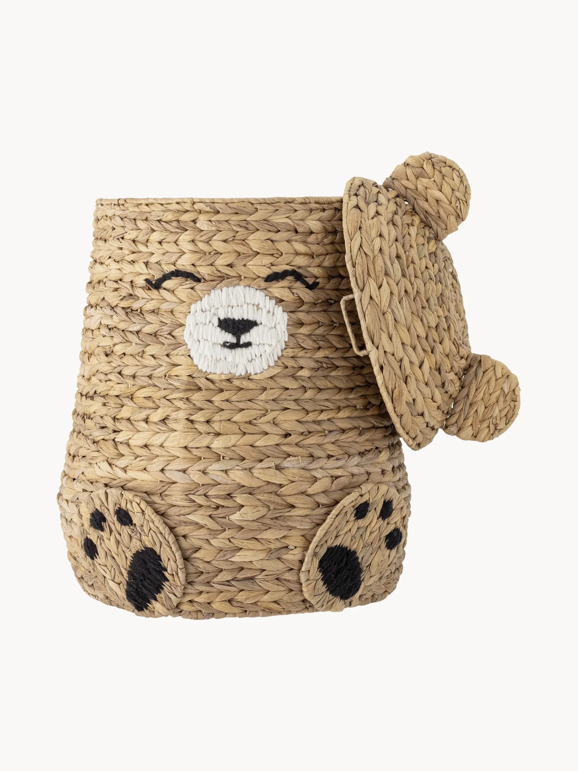 Cesta portaoggetti per bambini con coperchio Timone