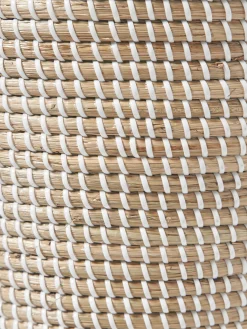Cesto in fibra naturale con coperchio Aleya