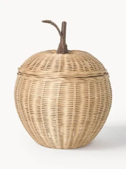 Cesto in rattan fatto a mano Apple