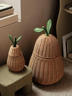 Cesto in rattan fatto a mano Pear