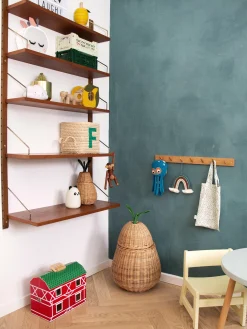 Cesto in rattan fatto a mano Pear