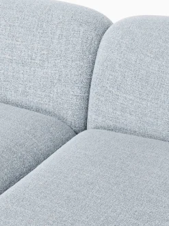 Chaise componibile 3 posti in bouclé Wolke