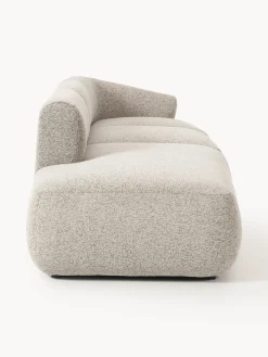 Chaise longue componibile 2 posti in bouclé Sofia