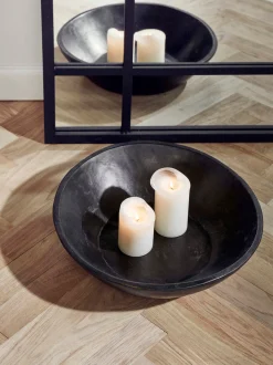 Ciotola decorativa in legno Wooden