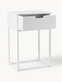 Comodino con cassetto Mitra
