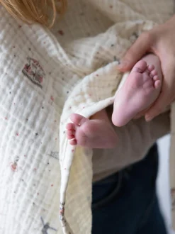 Coperta per bambini in cotone organico Carousel