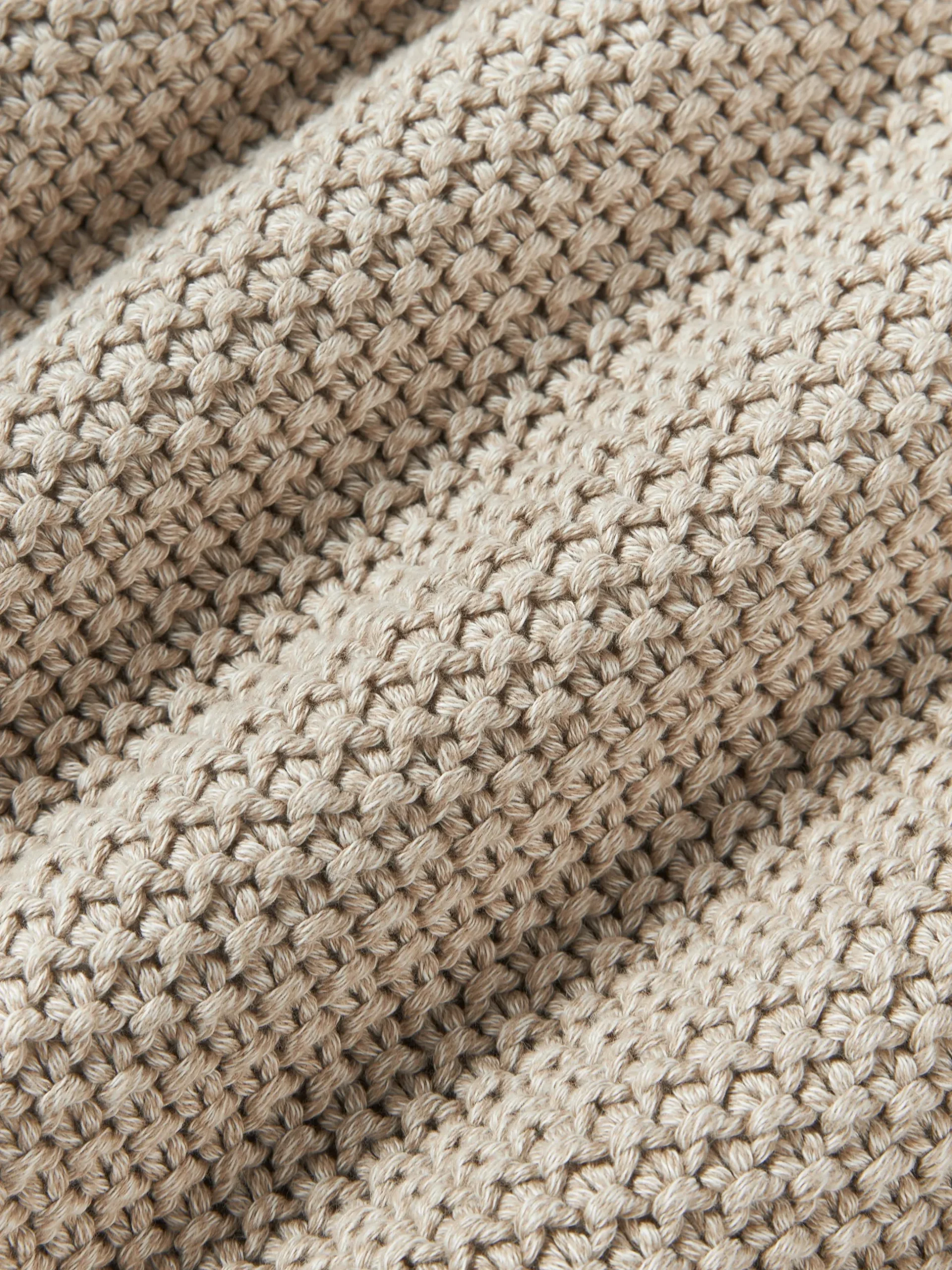 Copricuscino a maglia con pompon Molly