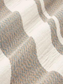 Copricuscino jacquard con frange Rui