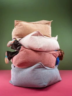 Cuscino da pavimento per bambini in velluto a coste Sugar
