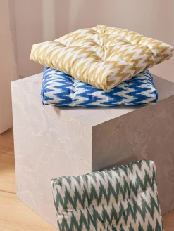 Cuscino sedia da esterno con motivo ikat Maillot
