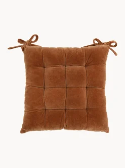 Cuscino sedia in velluto Cozy