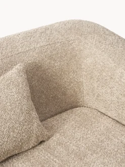 Divano letto 3 posti in teddy-bouclé Eliot