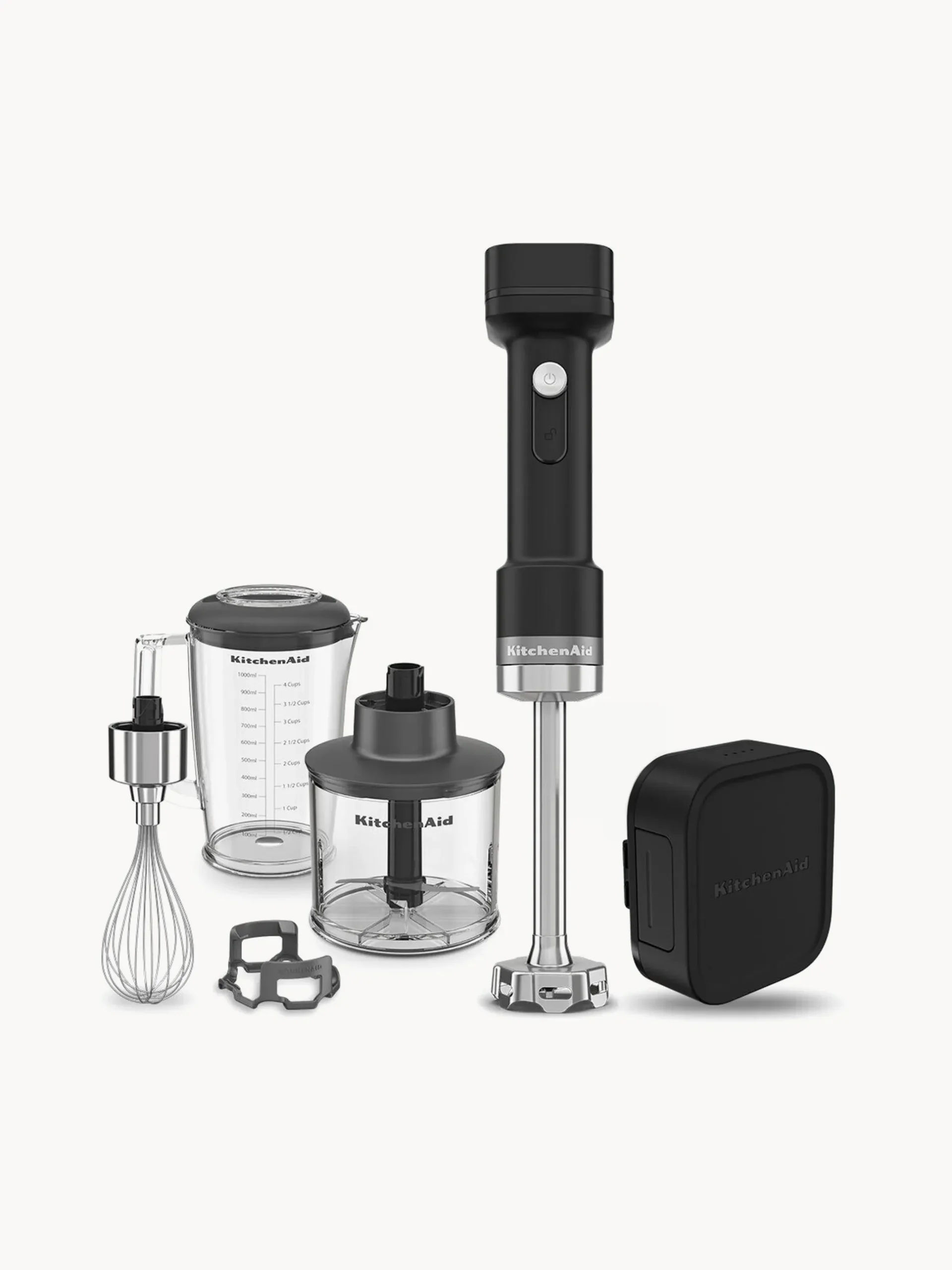 Frullatore a immersione senza fili con accessori Go Cordless